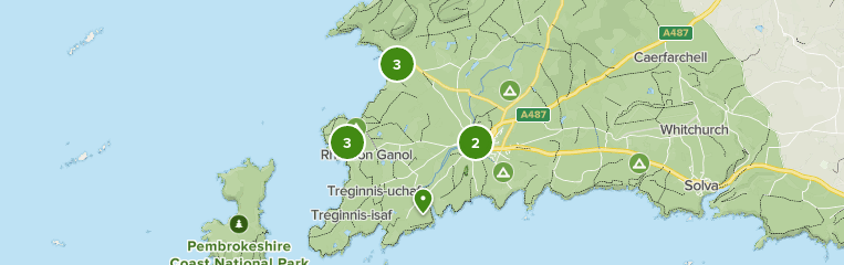 Map Of St Davids Best 10 Walking Trails In St. David's | Alltrails