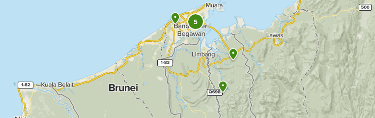 Brunei Beste Route Zum Wildblumen Alltrails