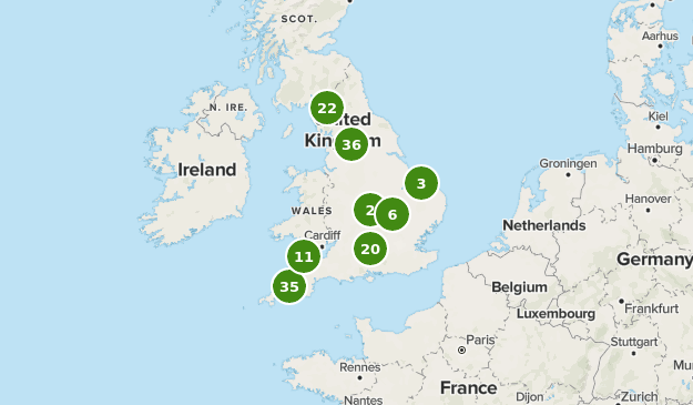 carte camping angleterre Les meilleurs endroits où camper au Angleterre | AllTrails