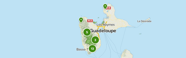 Guadeloupe Beste Route Fluss Alltrails