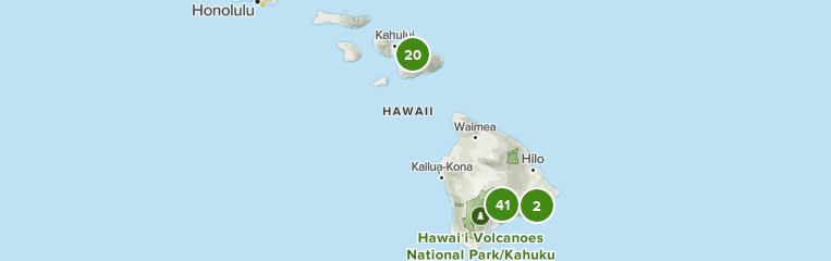 National Parks In Hawaii Map Best National Parks In Hawaii | Alltrails