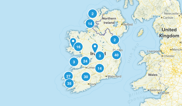 Trail Map Of Ireland