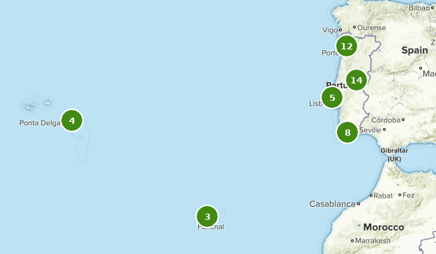 Portugal Road Biking Map