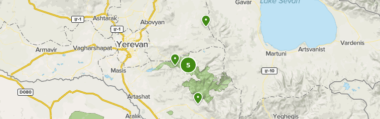 mapa de ararat