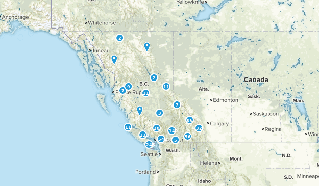 British Columbia Provincial Parks Map 