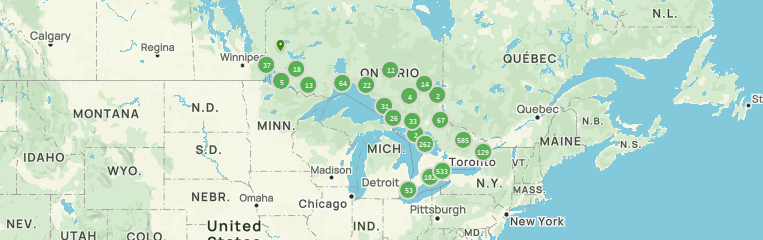 Ontario: Bedste 10 ruter søer i | AllTrails
