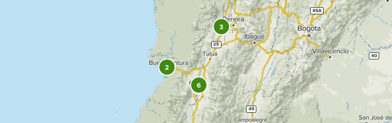 mapa de rio cauca