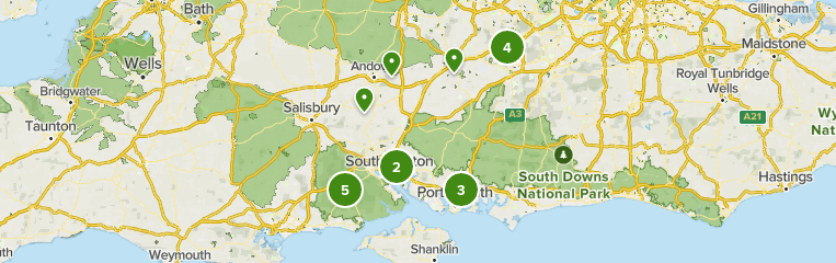 Stroller Friendly Trails in Hampshire 