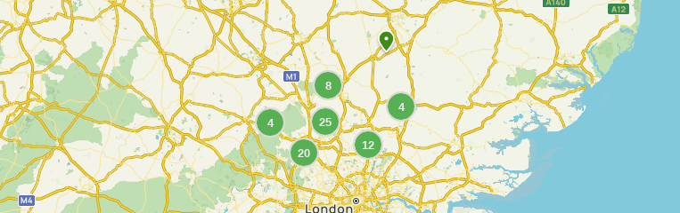 mountain bike trails hertfordshire