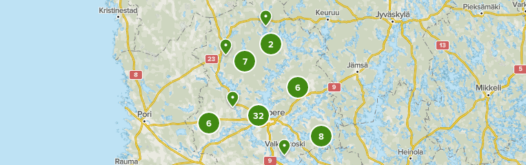 Best 10 Moderate Trails in Pirkanmaa | AllTrails