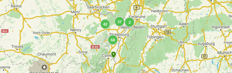 Parcours vtt top bas rhin