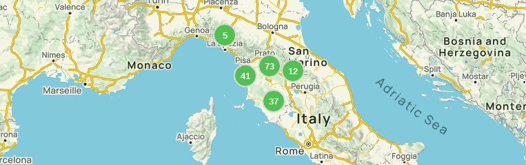 Onde fica a Toscana no mapa da Itália? - Descobrindo a Itália