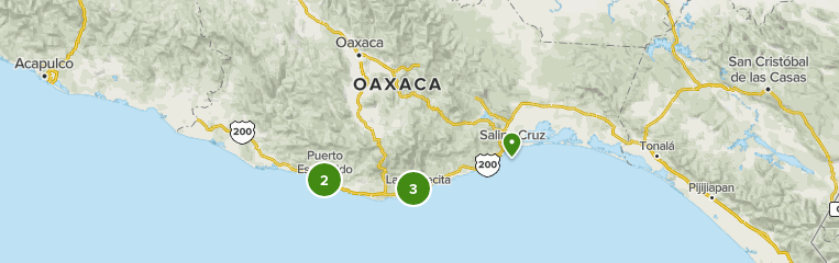 Best Beach Trails In Oaxaca Mexico Alltrails