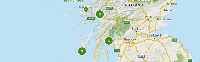 Argyll And Bute Map Best 10 Road Biking Trails In Argyll And Bute | Alltrails