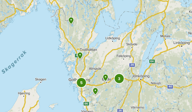 camping västra götaland karta Best Camping Trails in Västra Götaland Sweden | AllTrails