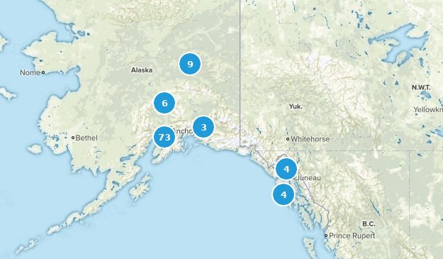 Alaska State Parks Map