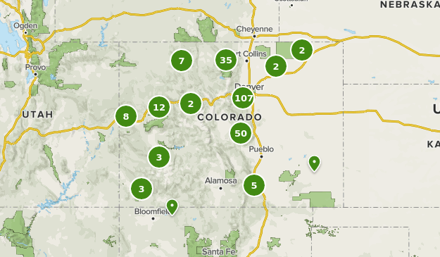 colorado state park map Best State Parks In Colorado Alltrails colorado state park map