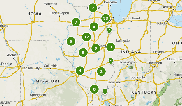best midwest bike trails