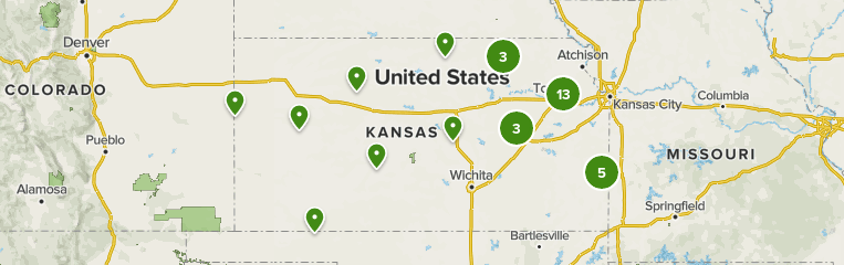 Map Of Historic Trails In Kansas Best 10 Historic Site Trails In Kansas | Alltrails