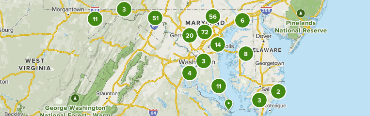 MD State Parks Map