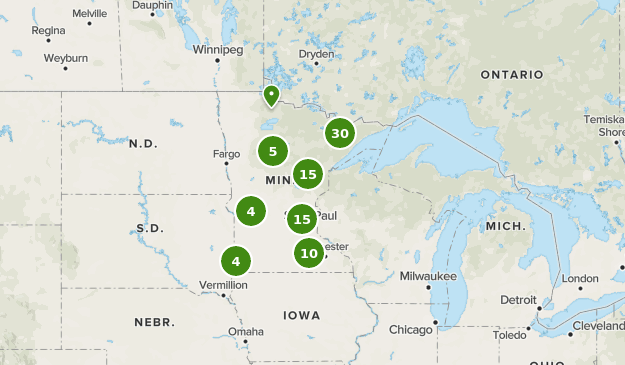 camping in minnesota map Best Camping Trails In Minnesota Alltrails camping in minnesota map