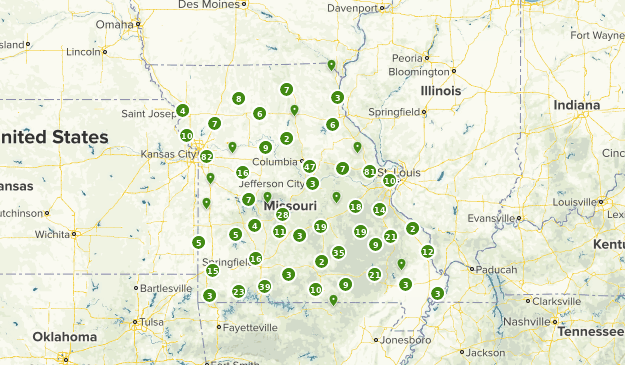 Mo State Parks Map