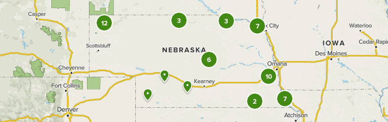 Map Of Nebraska State Parks Best State Parks In Nebraska | Alltrails