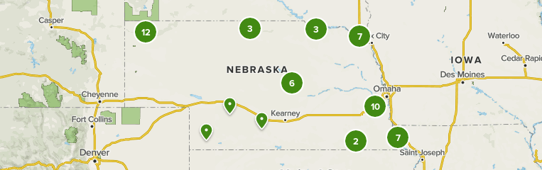 Map Of Nebraska State Parks Best State Parks In Nebraska | Alltrails