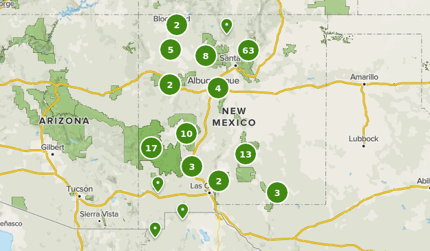 camping in new mexico map Best Camping Trails In New Mexico Alltrails camping in new mexico map