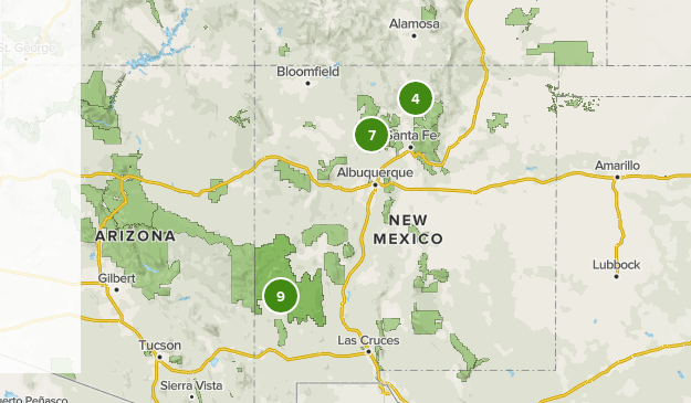 Hot Springs New Mexico Map Best Hot Springs Trails in New Mexico | AllTrails