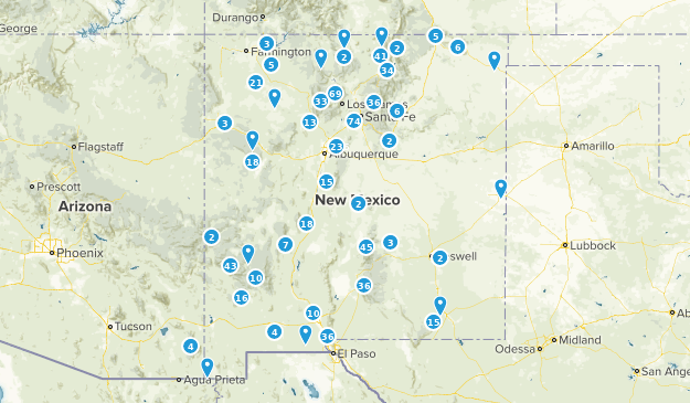 Nm State Parks Map 7349