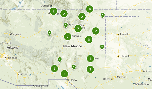 New Mexico State Parks Map