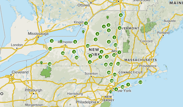 new york state parks map Best State Parks In New York Alltrails new york state parks map