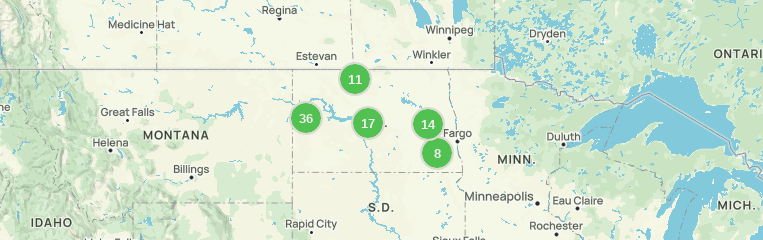 Denbigh Experimental Forest Trail, North Dakota - 74 Reviews, Map