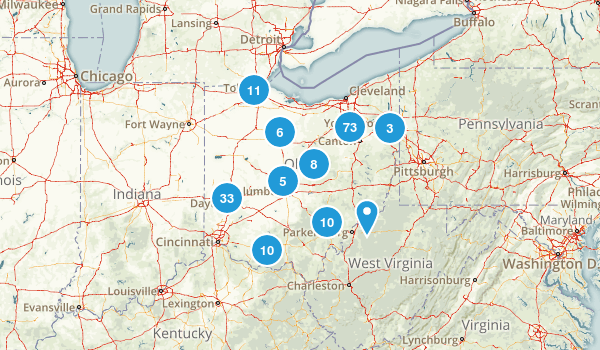 Ohio Scenic Rivers Map