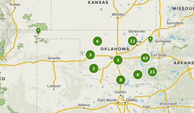 oklahoma state parks map Best State Parks In Oklahoma Alltrails oklahoma state parks map