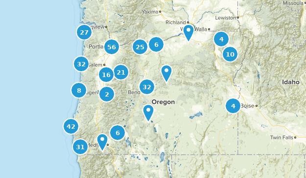 Map Of National Parks Of Oregon State - vrogue.co