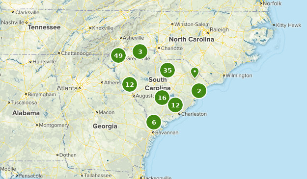 28 South Carolina Lakes Map - Maps Online For You