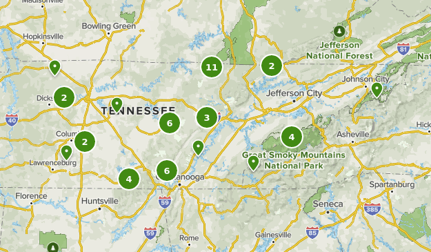 caves in tennessee map Best Cave Trails In Tennessee Alltrails caves in tennessee map