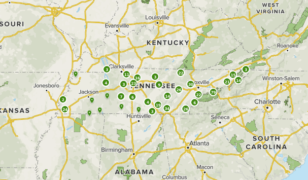 Las mejores rutas por ríos en Tennessee | AllTrails