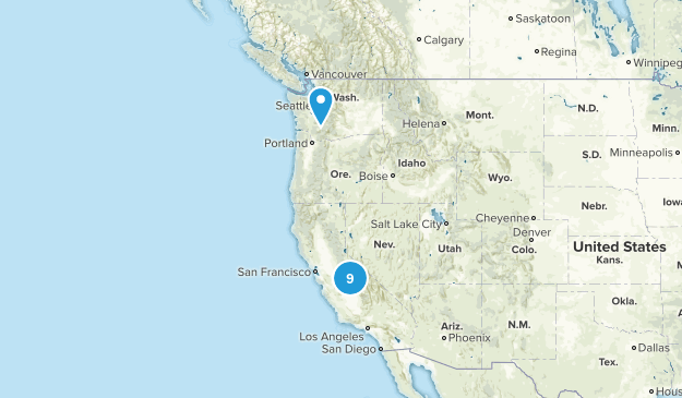 Trails to hike Map