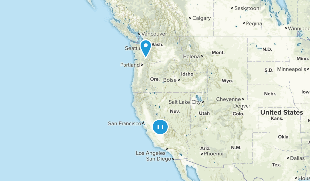 Trails to hike Map