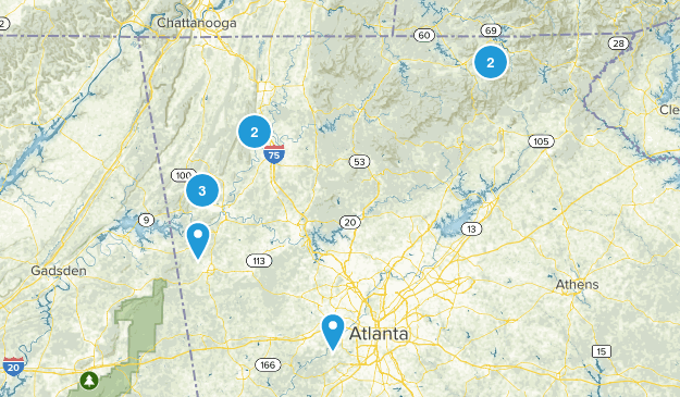 Eric's Trails Map