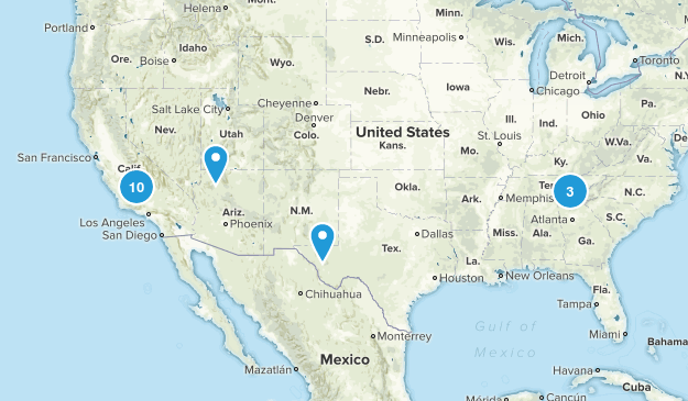 Trails I want to hike Map