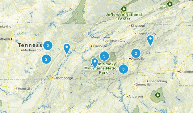 Hiking Trails Map