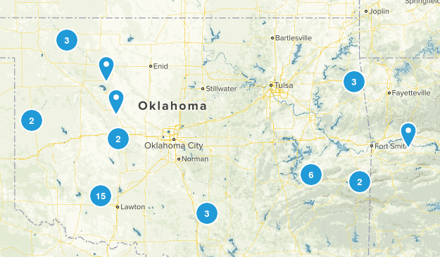 Oklahoma Trails Map