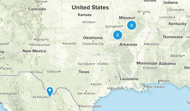 Kayak/canoe trails Map