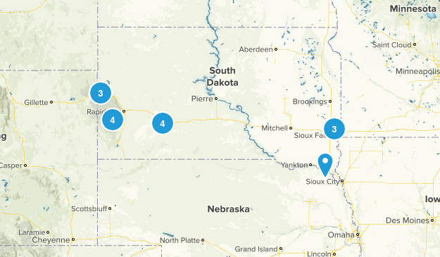 South Dakota Map