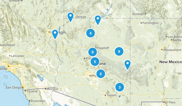 Arizona Trails Map