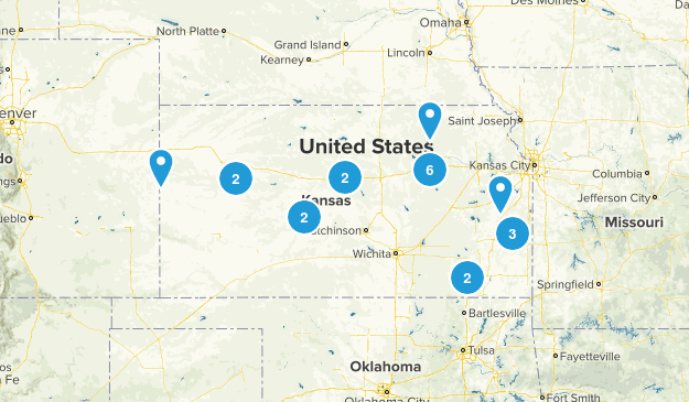 Kansas Trails Map
